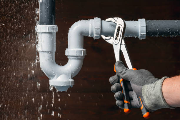 Professional Drain Cleaning technician working in Melrose, FL